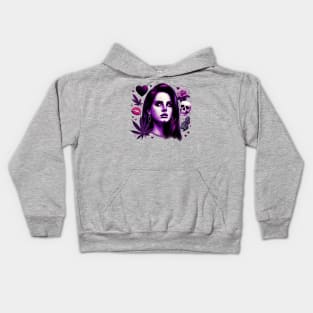 Lana Del Rey - High and Mighty Kids Hoodie